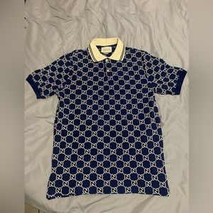 Gucci GG STRETCH COTTON POLO